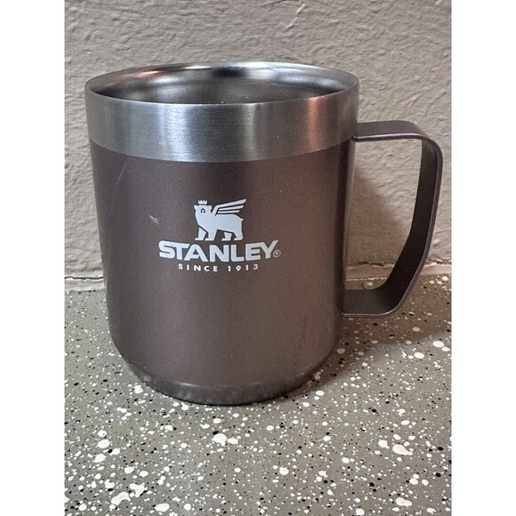 Stanley 12 Oz Insulated Mug With Handle‎ Rose Gold Metallic Has Scratches - Picture 1 of 5